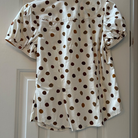 Odille Polka Dot Blouse - Picture 2 of 3
